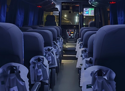 Ônibus por dentro